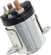 Accel ACL-40114C Starter Solenoid Chrome for FXR/Touring 79-88 w/5 Speed