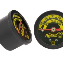 Accel ACL-7121B 60psi Oil Pressure Gauge Black